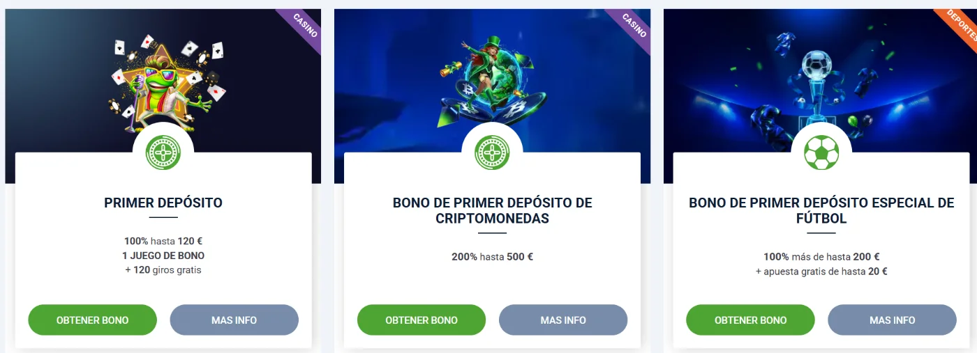 20Bet Casino Bono de Bienvenida
